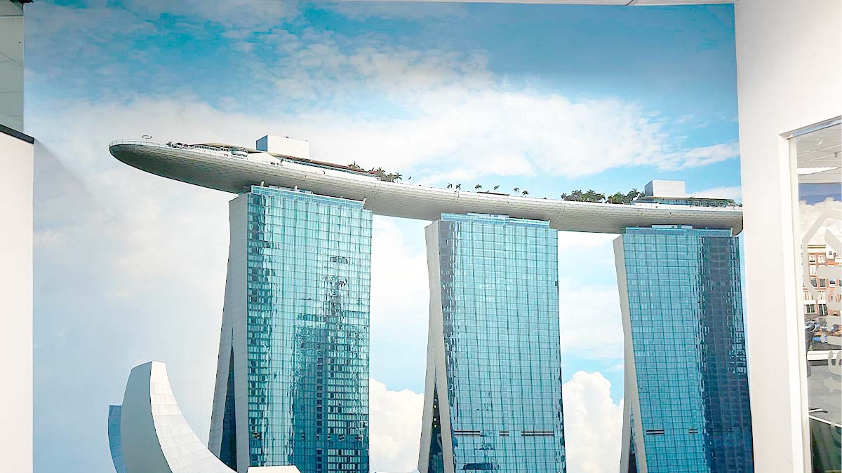 Embrace the magic of custom  mural wallpaper